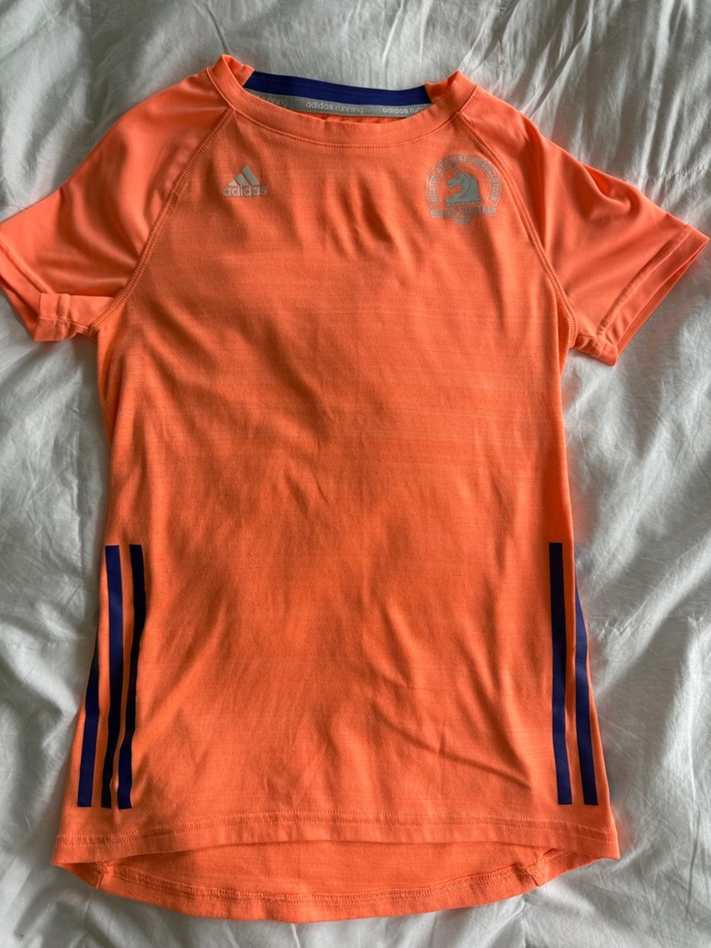 Boston marathon 2015 adidas tee, women’s